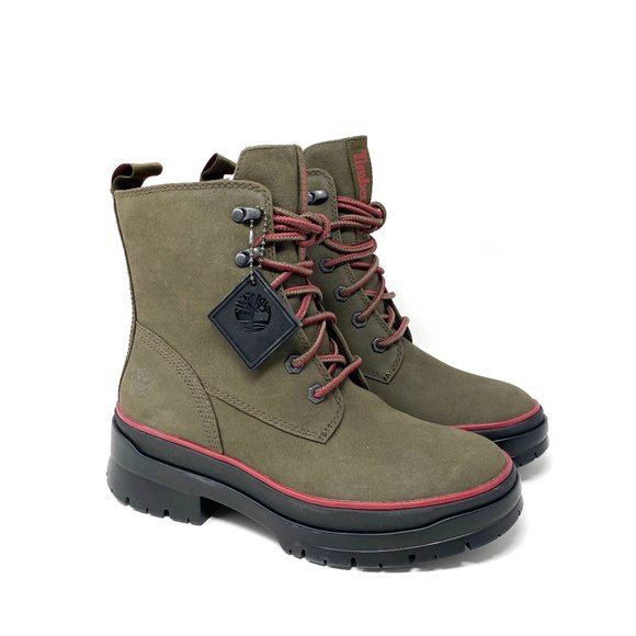 Timberland Shoes - Timberland Malyn EK Waterproof Boot Olive Nubuck W TB 0A2F75 90